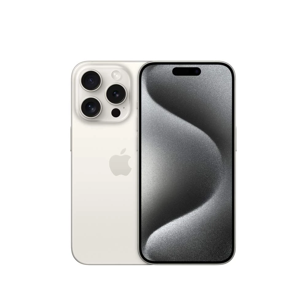 iPhone 15 Pro Titânio branco