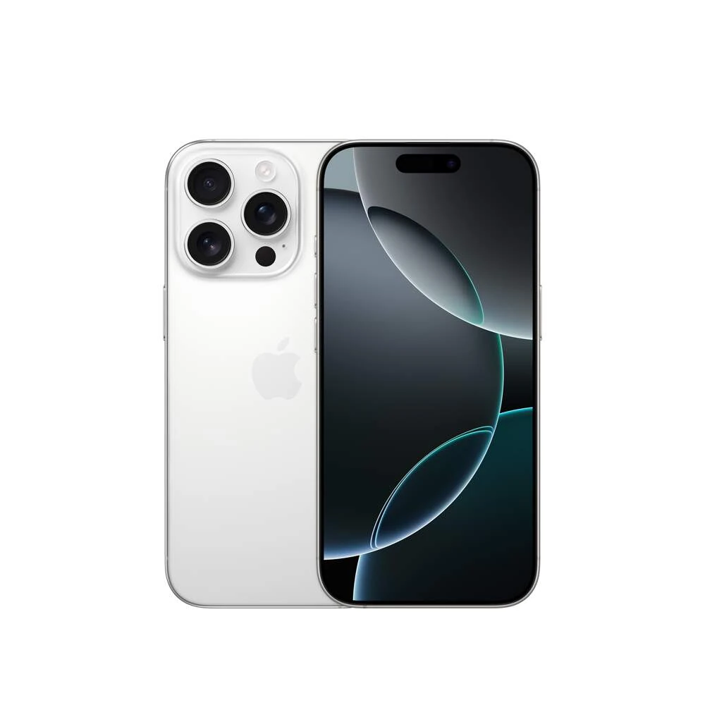 iPhone 16 Pro Titânio branco